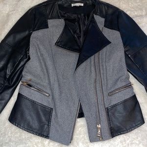 Moto Jacket (Faux Leather)